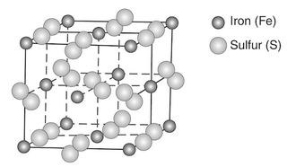 Illustration for article titled This Chunk Of Fool's Gold Naturally Formed In These Cubes